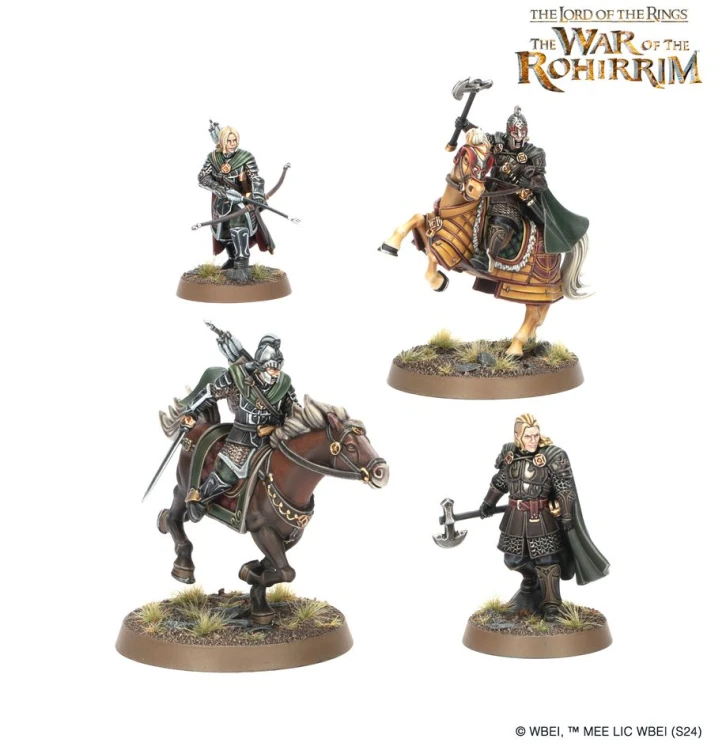 Middle Earth- War of the Rohirrim - Haleth and Hama Princes of Rohan MrPuggy.jpg