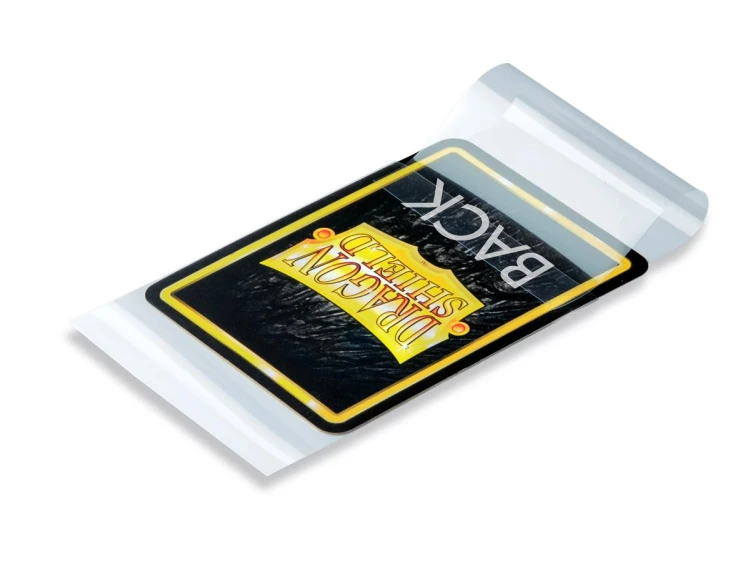 Dragon Shield Standard Perfect Fit Sealable Sleeves - Clear (100 Sleeves) MrPuggy.jpg