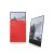 TcgLab 100 koszulek na karty Standard - Matte Ultra Clear - Rosso MrPuggy.jpeg
