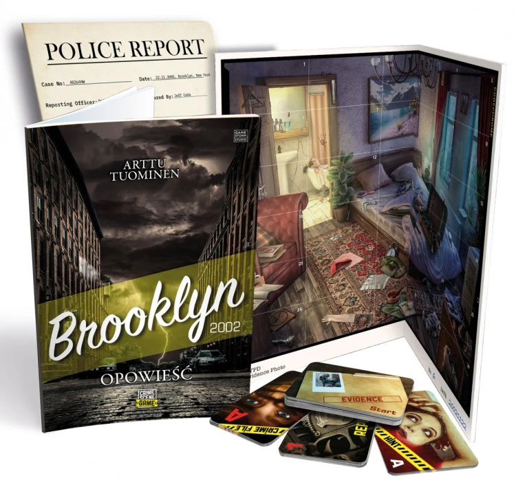 Gra planszowa Crime Scene- Brooklyn 2002 MrPuggy.jpg