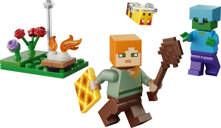 LEGO MINECRAFT 30732 Alex's Campfire Conflict MrPuggy.jpg