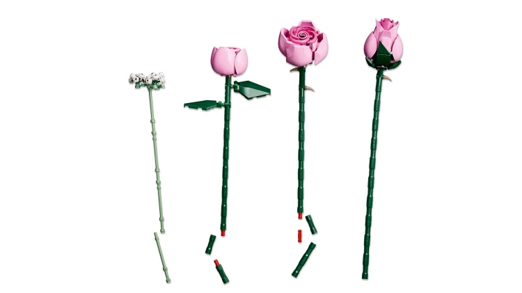 LEGO BOTANICALS 10374 Bukiet różowych róż Kraków MrPuggy.jpg