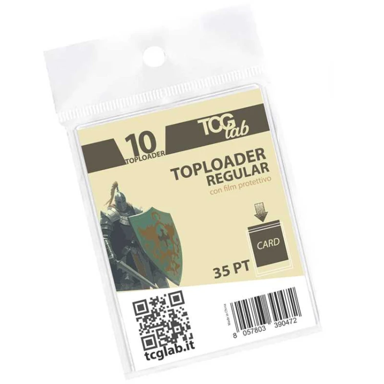 TcgLab Classic Blue Toploaders with Protective Film (10-pack).jpeg