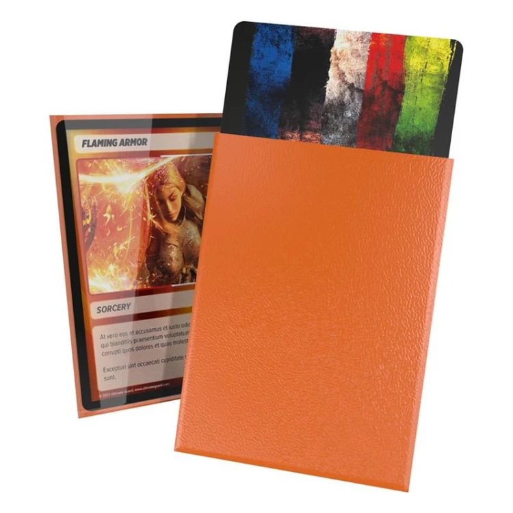 Koszulki na karty Ultimate Guard Cortex Sleeves Standard Size (100) - Orange kraków.jpeg