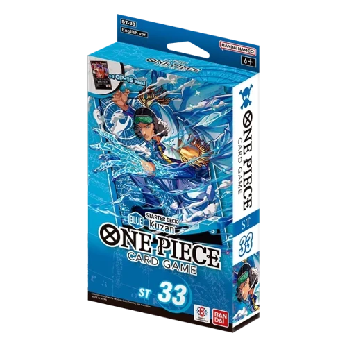 One Piece- The Card Game - ST-33 - Starter Deck - Blue Kuzan.webp