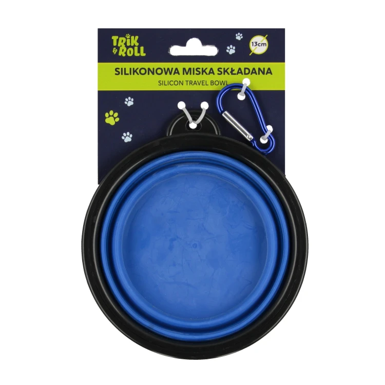 miska składana silikonowa mr puggy