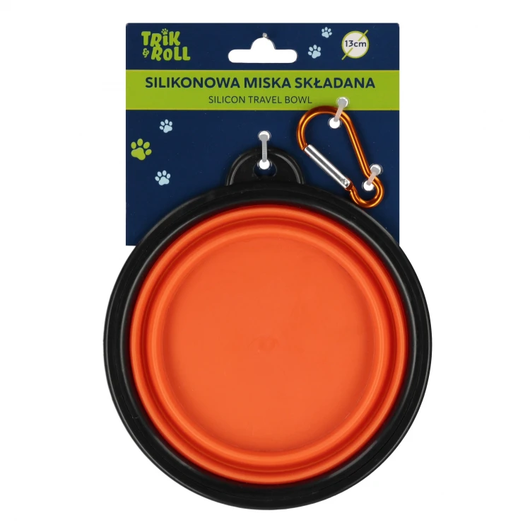 miska silikonowa składana mr puggy
