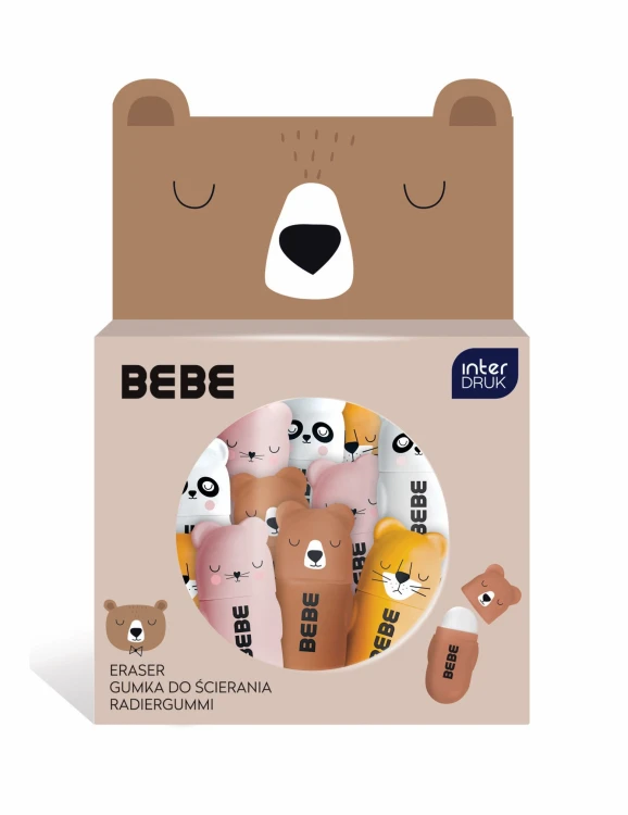 gumka w etui bebe mr puggy