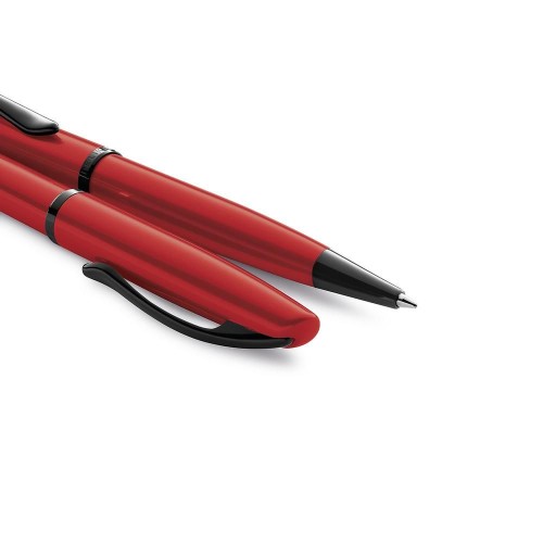 długopis pelikan jazz noble czerwony mr puggy