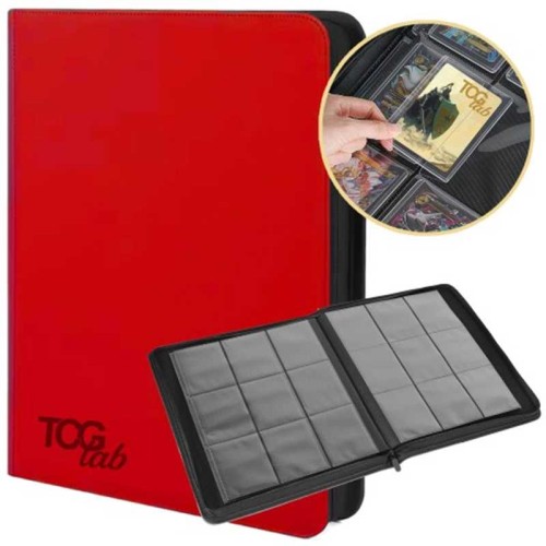 Album na karty TCGLab 9-pocket Toploader album (252 karty) czerwony.jpeg