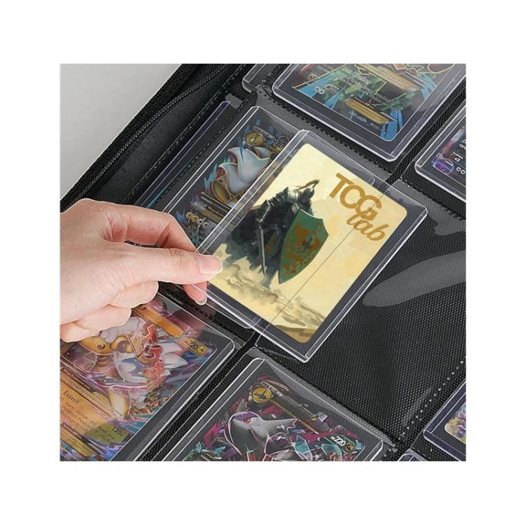 Album na karty TCGLab 9-pocket Toploader album (252 karty) niebieski Kraków MrPuggy.jpeg