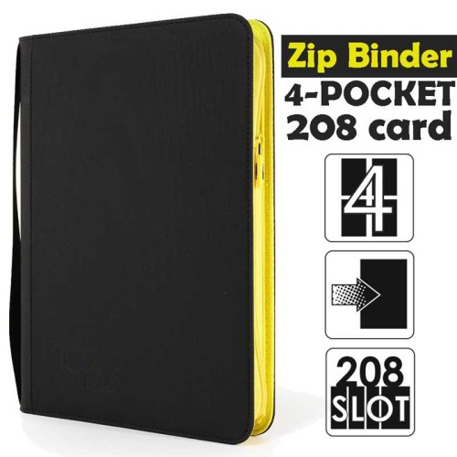 Album na karty TcgLab 4-pocket binder na zamek czarny (208 kart).jpeg