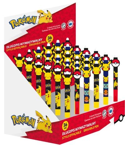 Długopis wymazywalny Pokemon