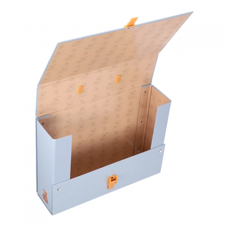Teczka z rączką A4/ 90 mm Miś - Starpak