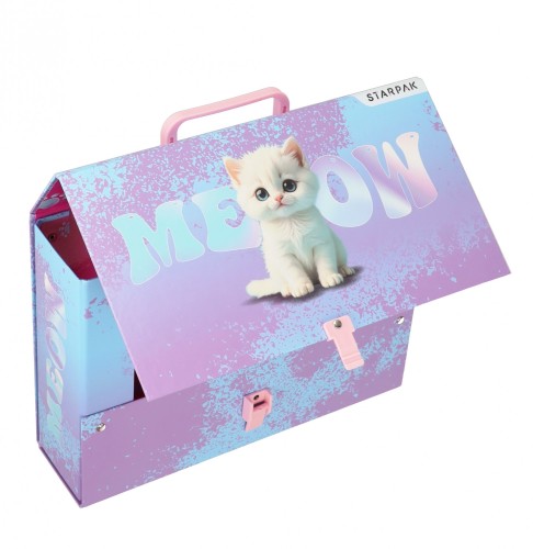 Teczka z rączką A4/ 90 mm Cute Kitty - Starpak