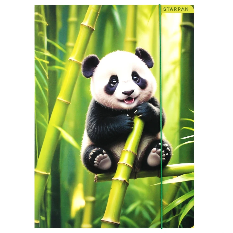 Teczka z gumką A4 Wild Animal - Starpak