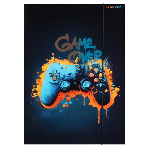 Teczka z gumką Game Pad A4 - Starpak