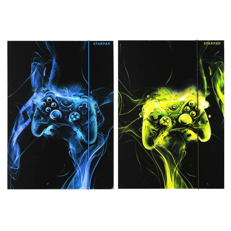 Teczka z gumką pap. A4 Game Pad - Starpak