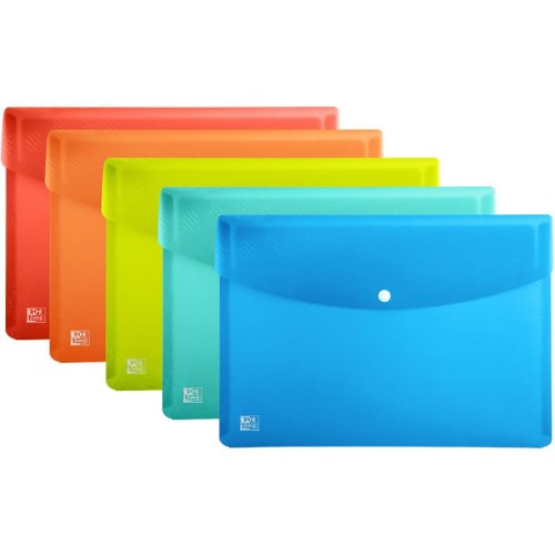Teczka kopertowa A3 na zatrzask oxford