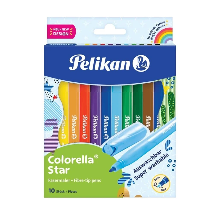 Pisaki Colorella Star 12 kol. - Pelikan
