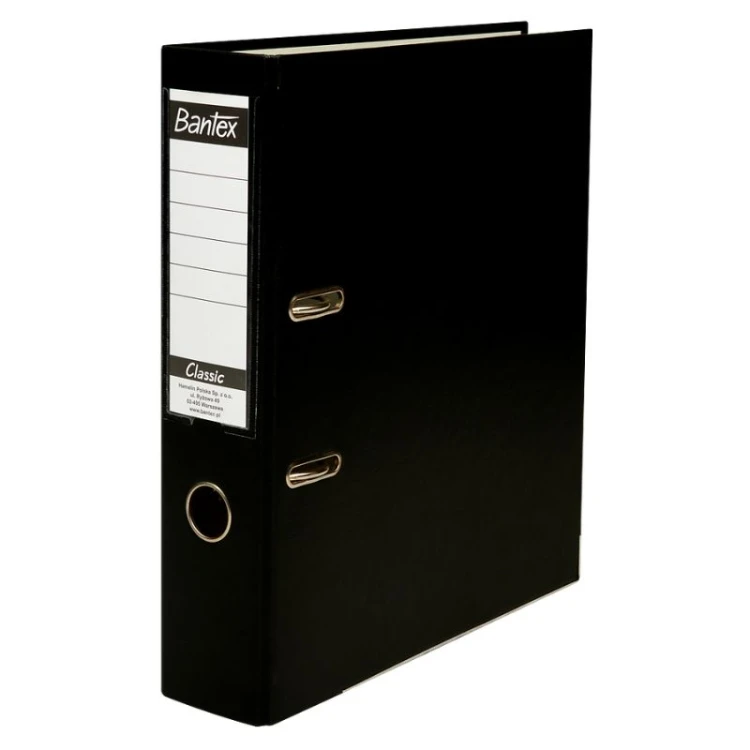 Segregator Bantex A4/75 Classic okuty czarny