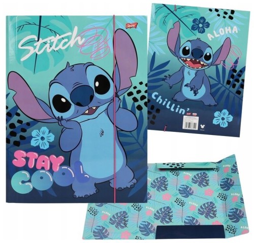 Teczka Stitch z gumką A4