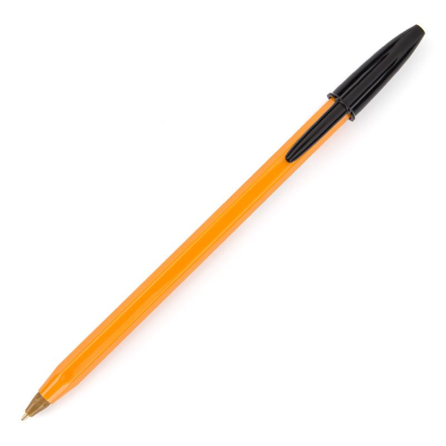 Długopis BIC Orange czarny z zatyczką.jpg