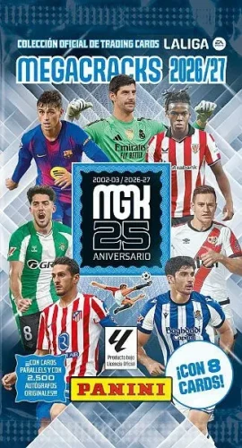 La Liga EA Sports 2026:27 Megacracks Saszetka - panini.webp