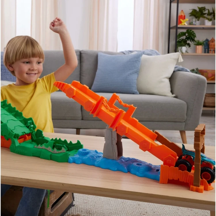 Hot Wheels Monster Trucks Crocodile Crash PS 4.webp