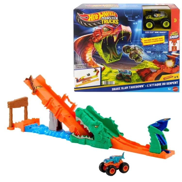 Hot Wheels Monster Trucks Crocodile Crash PS 2.webp