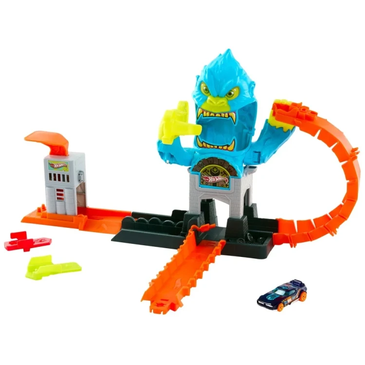 Hot Wheels City Głodny Goryl Zestaw 4.webp