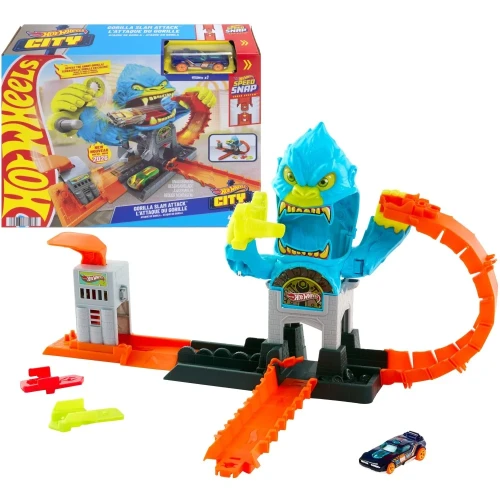 Hot Wheels City Głodny Goryl Zestaw 2.webp