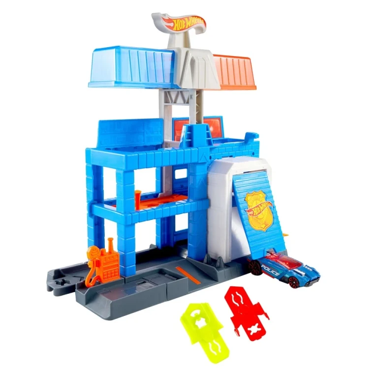 Hot Wheels City Komisariat policji Zestaw 4.webp