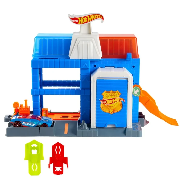 Hot Wheels City Komisariat policji Zestaw 3.webp