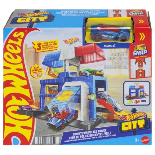 Hot Wheels City Komisariat policji Zestaw.webp