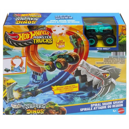 Hot Wheels Monster Trucks Pętla rekina Tor z kraksą.jpg