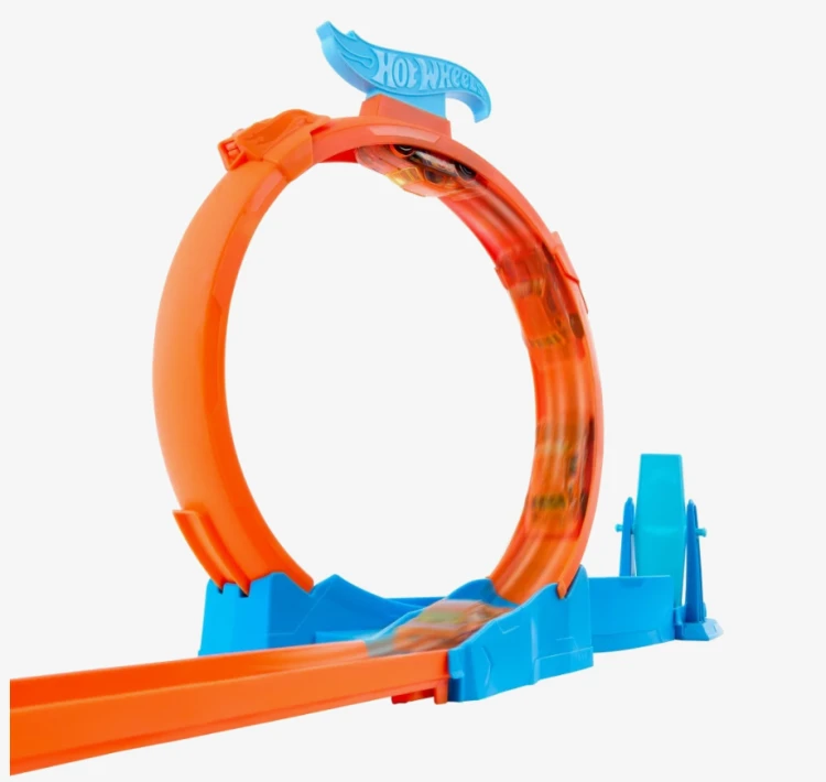 Hot Wheels Track Creator Tor Trzy Pętle - Mattel 3.png