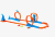 Hot Wheels Track Creator Tor Trzy Pętle - Mattel 2.png