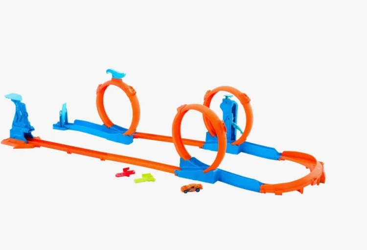 Hot Wheels Track Creator Tor Trzy Pętle - Mattel 2.png