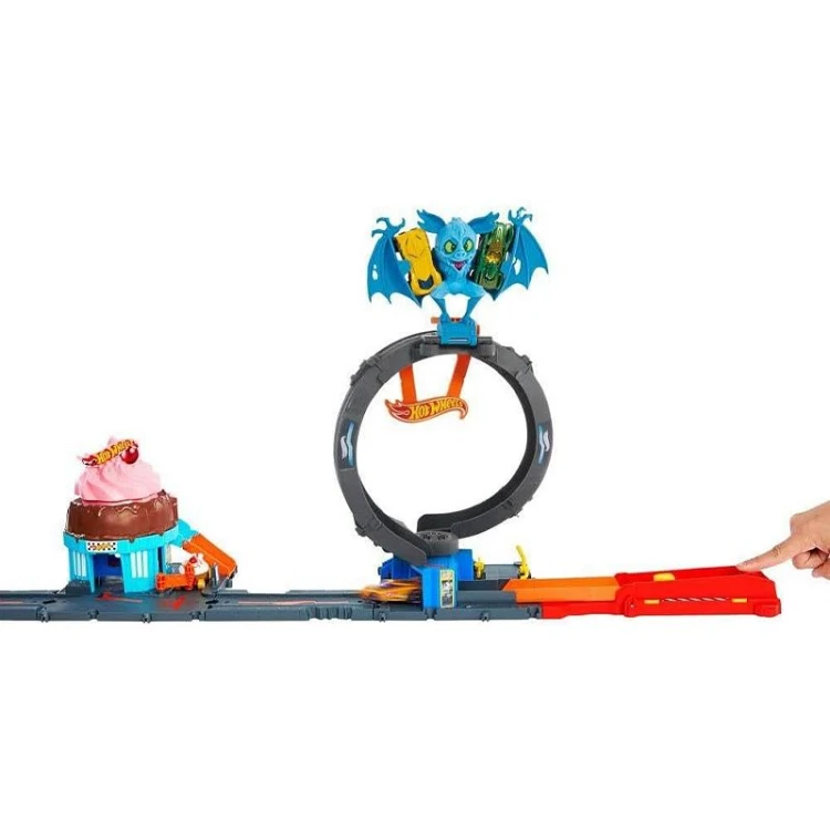 Hot Wheels City Pętla nietoperza-Mattel 5.jpg