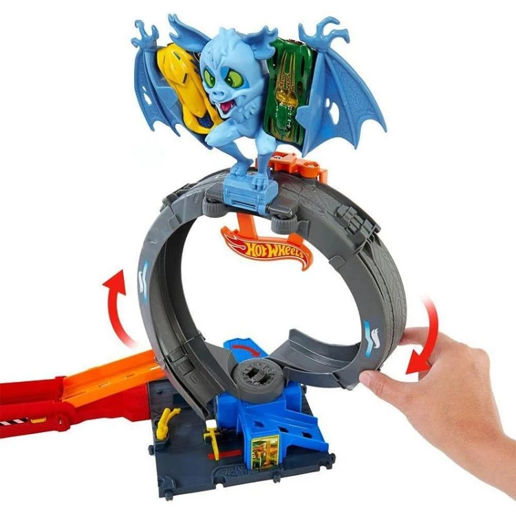 Hot Wheels City Pętla nietoperza-Mattel 3.jpg