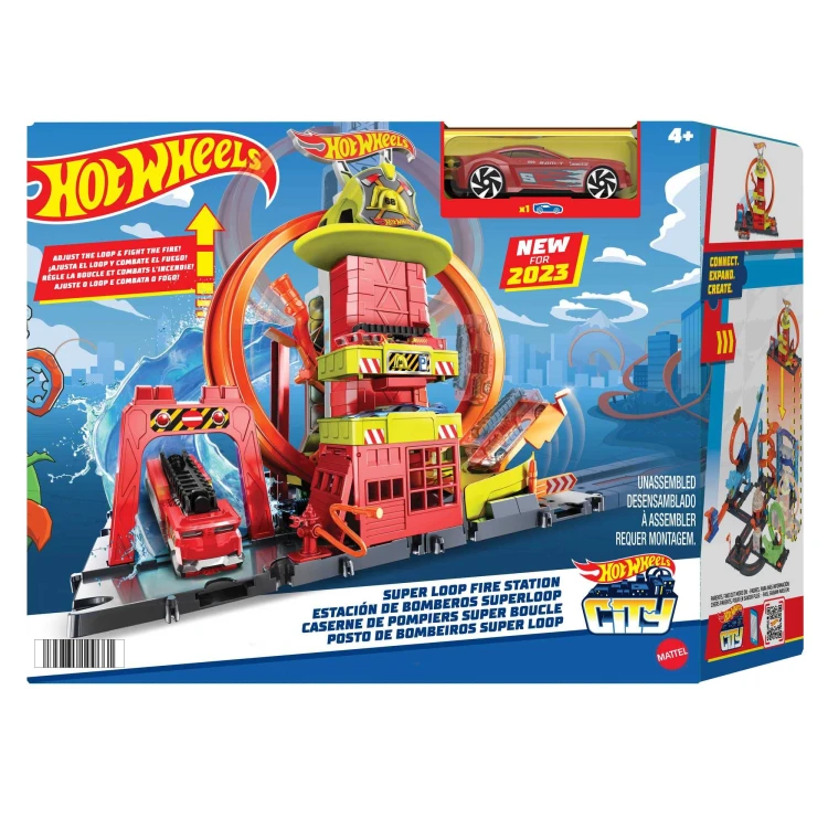 Hot Wheels City Remiza strażacka z superpętlą.jpg
