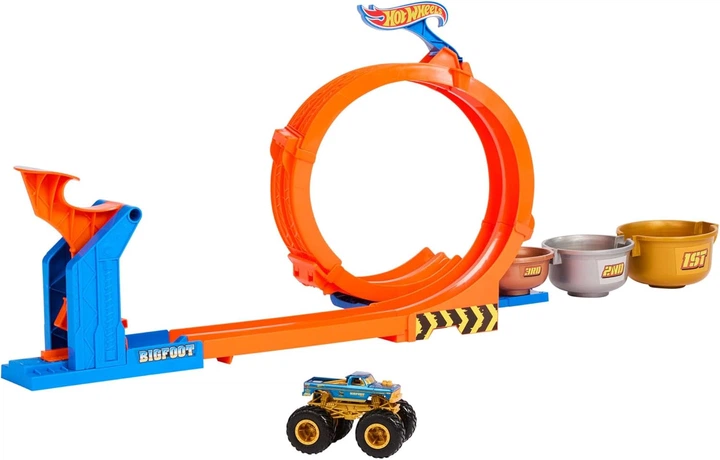 Hot Wheels City Skok po trofeum + monster truck 2.webp