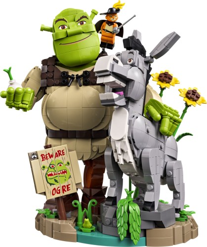 LEGO SHREK 72423 Shrek, Osioł i Kot w butach  2.jpg
