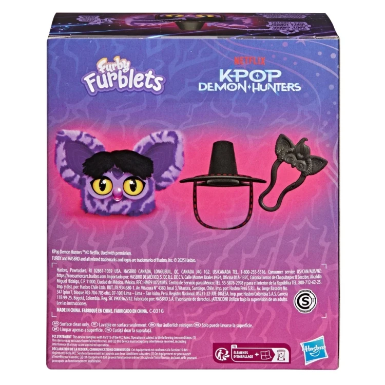 Furby Furblets K-POP Demon Hunters Demon Saja Boy 4.webp