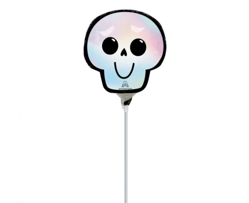 Balon foliowy Mini Shape Bare Bones Skull KK