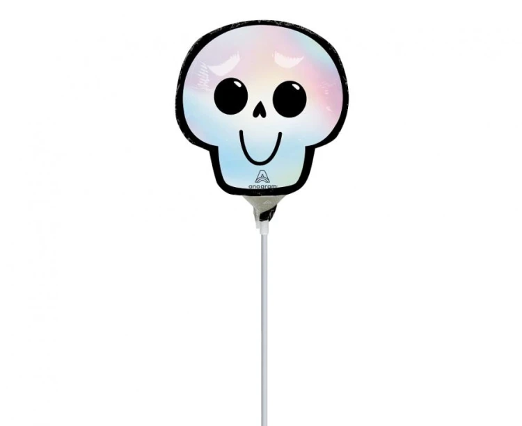Balon foliowy Mini Shape Bare Bones Skull KK
