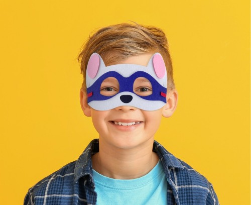 Maska filcowa Super Zwierzak - Godan