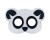 Maska filcowa Panda