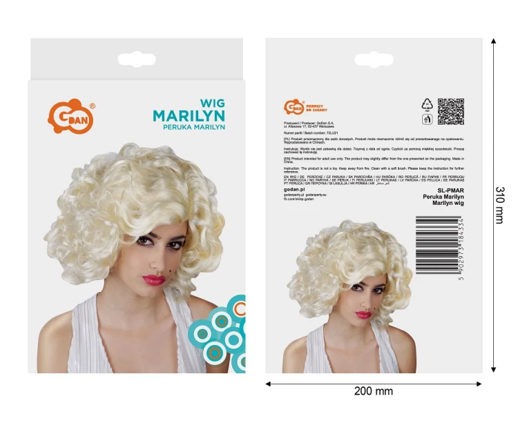 Peruka Marilyn - Godan
